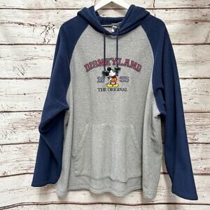 DISNEYLAND RESORT Vintage Embroidered Mickey Mouse 1955 Original Sweatshirt XL